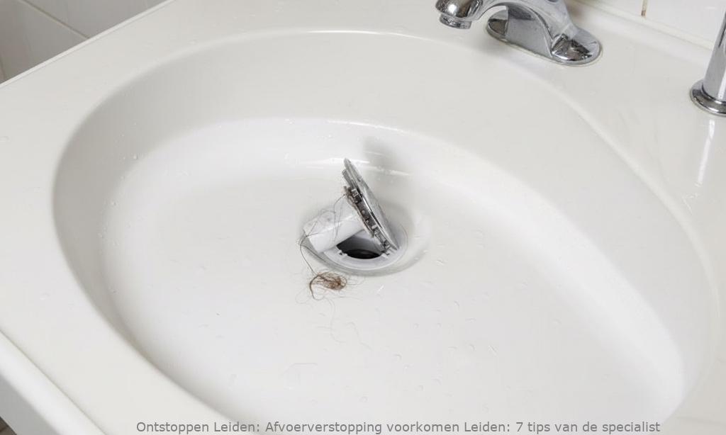 Afvoerverstopping voorkomen Leiden: 7 tips van de specialist