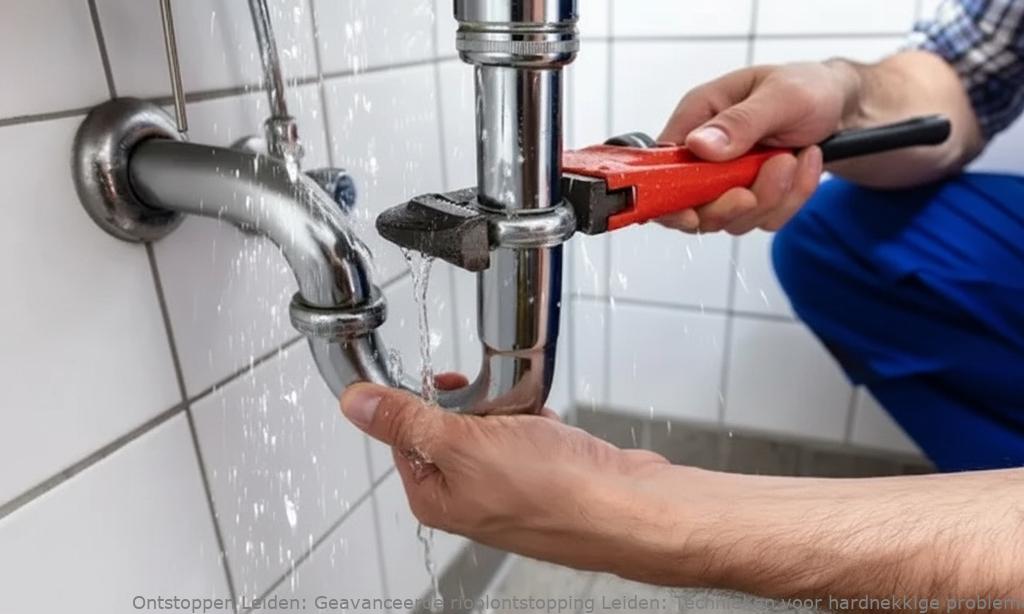 Geavanceerde rioolontstopping Leiden: Technieken voor hardnekkige problemen