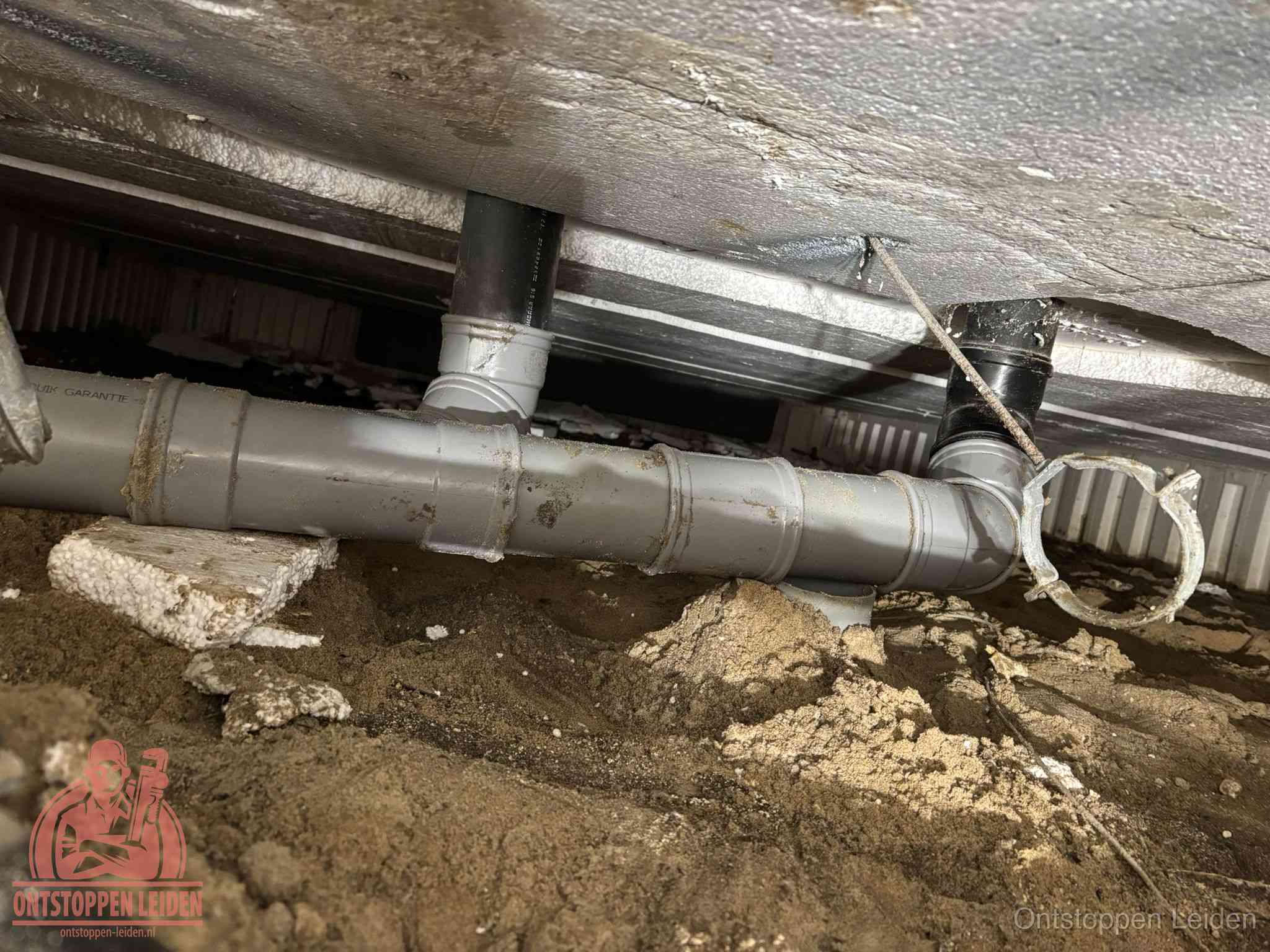 Gemengd gescheiden rioolstelsel in Leiden