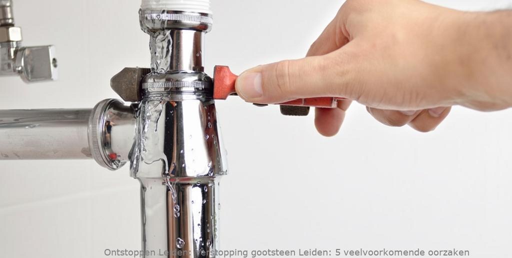 Verstopping gootsteen Leiden: 5 veelvoorkomende oorzaken