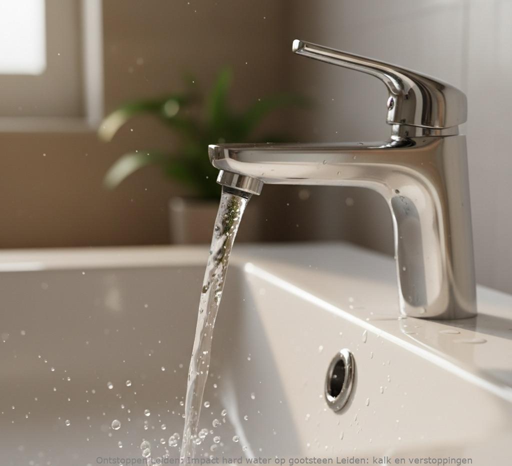 Impact hard water op gootsteen Leiden: kalk en verstoppingen