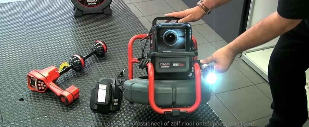 Professioneel of zelf riool ontstoppen in Leiden?