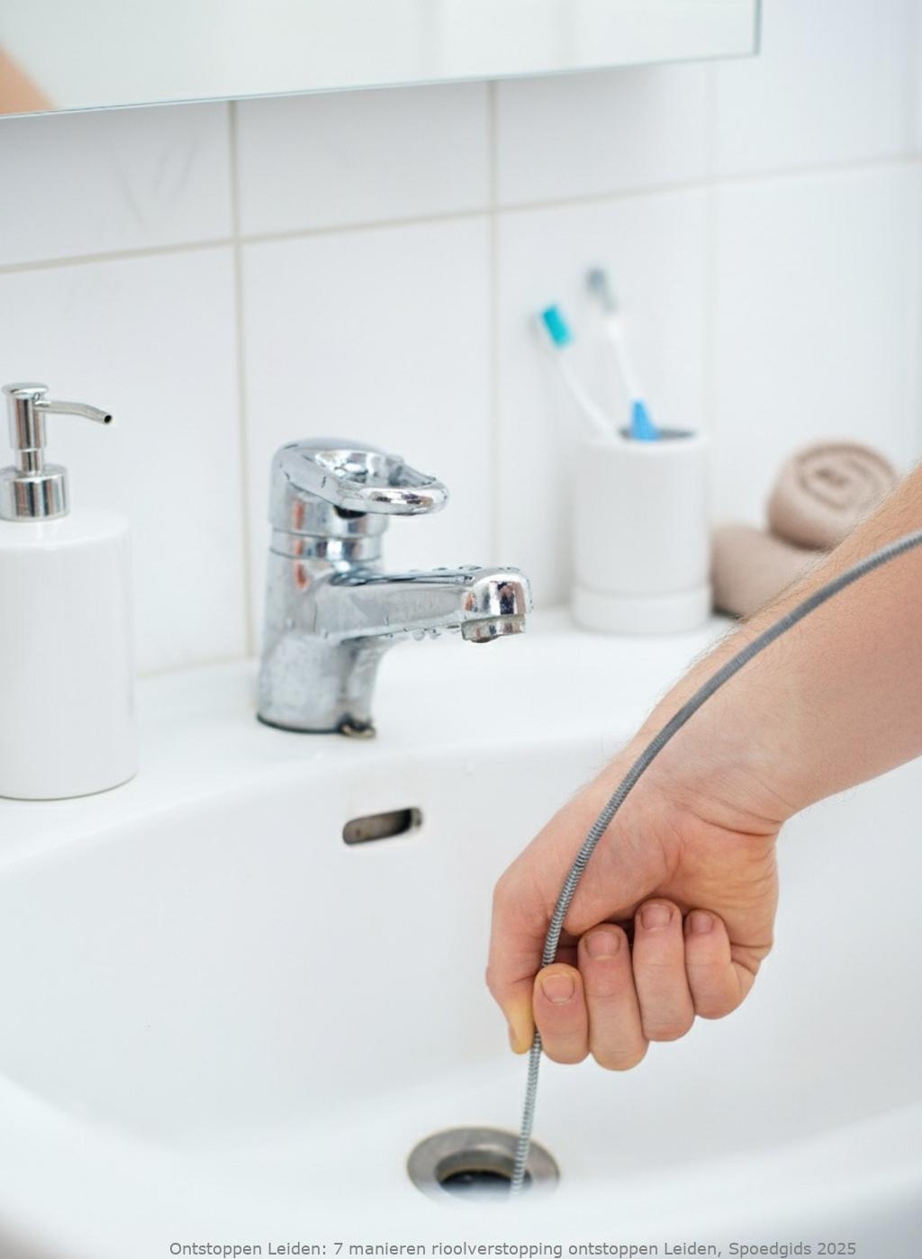 7 manieren rioolverstopping ontstoppen Leiden, Spoedgids 2025