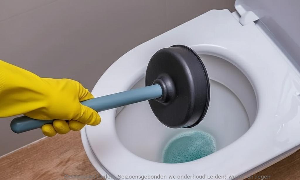 Seizoensgebonden wc onderhoud Leiden: winter en regen